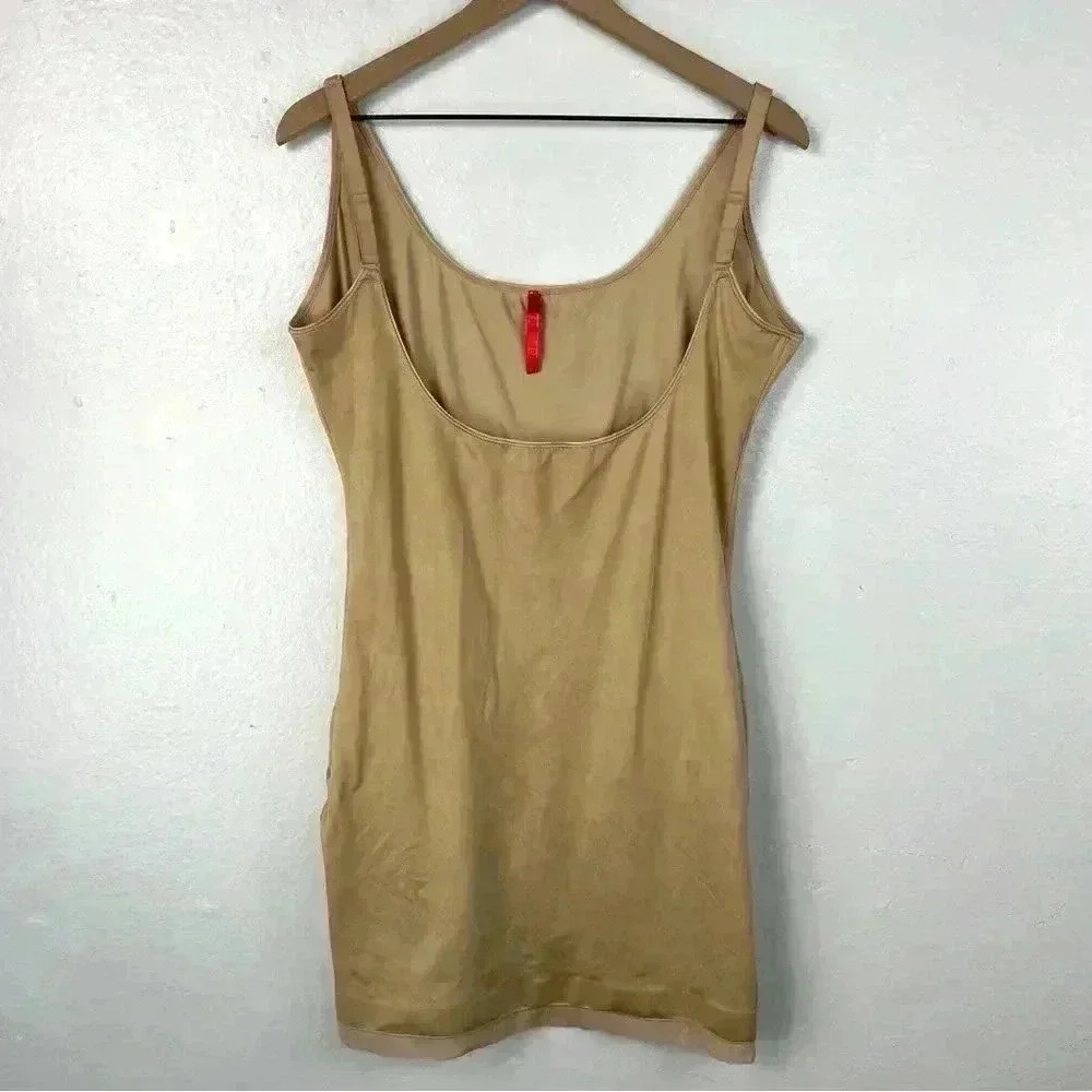 Spanx Open Bust Full Slip 2X Nude